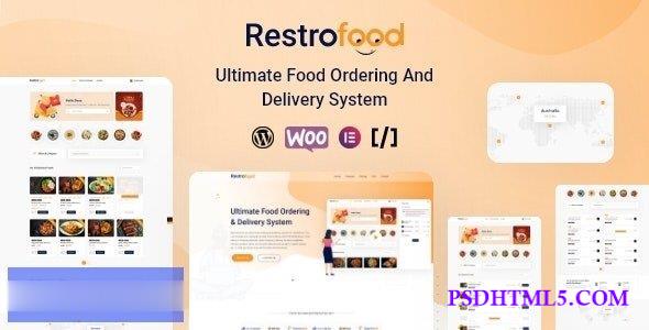 RestroFood v1.0.0 – Online Food Ordering & Delivery WordPress Plugin  Plugins-尚睿切图网