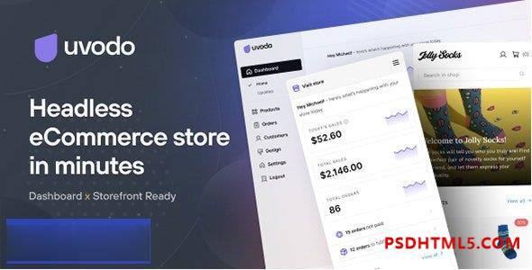 Uvodo v1.0.3 – 无头电子商务平台插件-尚睿切图网
