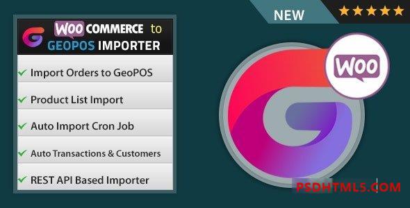 WooCommerce to Geo POS Importer v2.0 插件-尚睿切图网