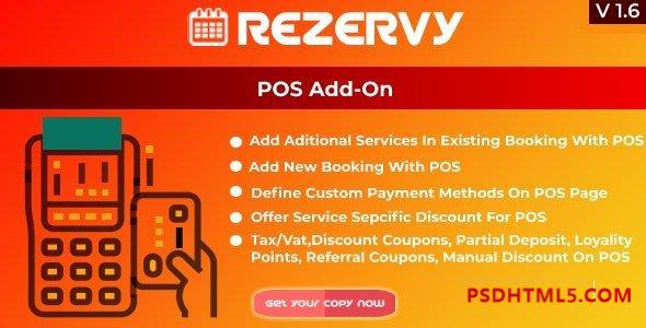 Rezervy – 预订销售点系统 – 多付款管理（POS 附加组件）v1.6 插件-尚睿切图网