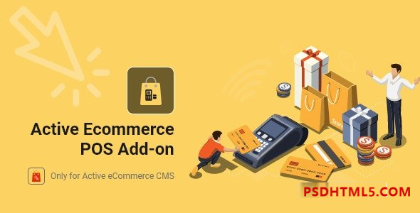 Active eCommerce POS Manager Add-on v1.8 Plugins-尚睿切图网