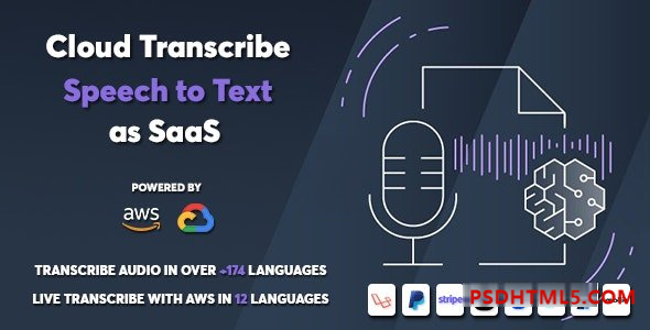 云转录 v1.0.1 – 将语音转为文本的 SaaS 插件-尚睿切图网