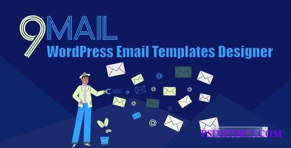 9MAIL v1.0.1 – WordPress Email Templates Designer  Plugins-尚睿切图网