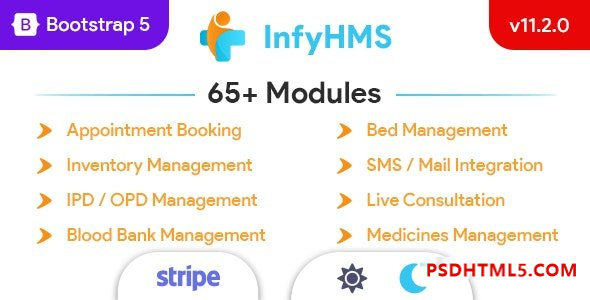 InfyHMS v11.2.0 – 智能 Laravel 医院管理系统 插件-尚睿切图网