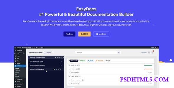 EazyDocs Pro (Premium) 1.1.8  Plugins-尚睿切图网