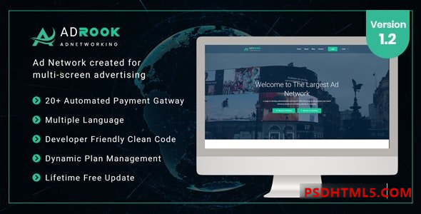 AdsRock v1.2 – Ads Network – Digital Marketing Platform – nulled插件-免激活插件-破解版-尚睿切图网