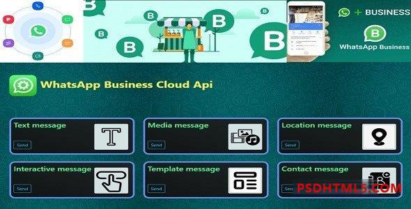 WhatsApp Cloud Business API integration .Net Core (with use example) v1.0 Plugins-尚睿切图网