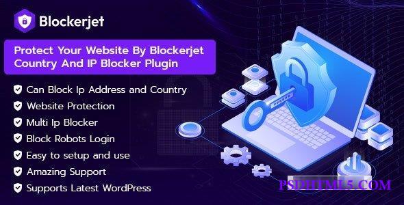 Blockerjet v1.0 – IP and Country Blocking WordPress Plugin  Plugins-尚睿切图网