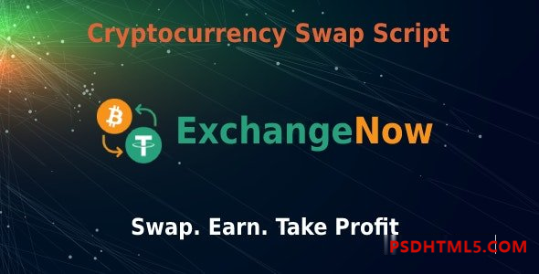 ExchangeNow v1.0 – 加密货币兑换脚本插件-尚睿切图网