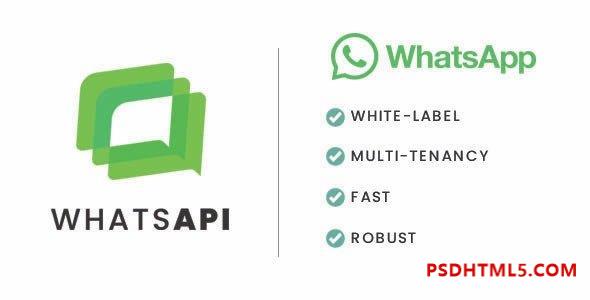 WhatsAPI v1.0 - 多用途WhatsApp API插件-尚睿切图网