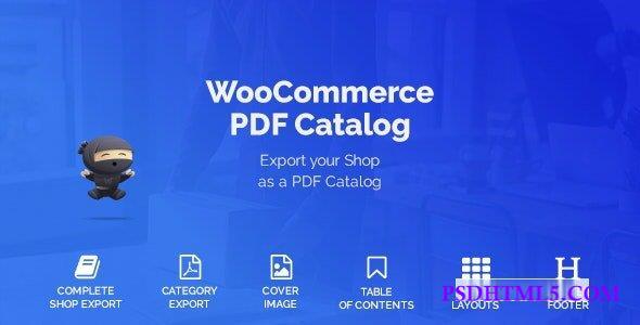 WooCommerce PDF Catalog v1.17.1  Plugins-尚睿切图网