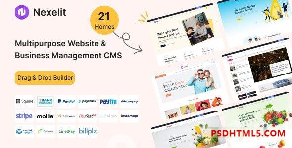 Nexelit v3.4.1 – 多用途网站内容管理系统 – 商业内容管理系统 – nulled 插件-破解版-尚睿切图网