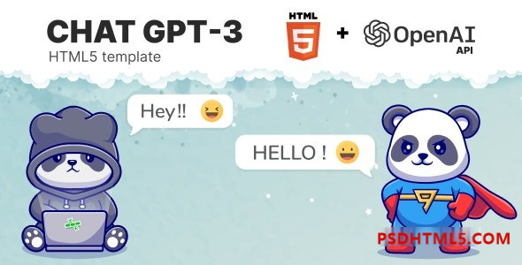 聊天 GPT-3 OpenAI HTML 5 v1.1 插件-尚睿切图网