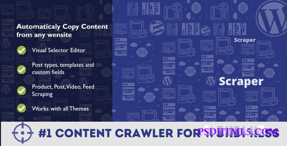 Scraper v2.0.5 – Automatic Content Crawler Plugin for WordPress  Plugins-尚睿切图网