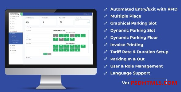 dParking v2.3 – 汽车和自行车停车解决方案插件-尚睿切图网