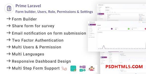 Prime Laravel v2.0.3 – 表格生成器 – 投票管理系统 – nulled插件-免激活插件-破解版-尚睿切图网