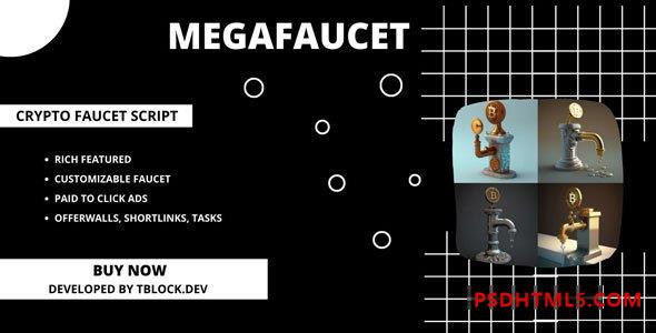 MegaFaucet v1.1.0 – 加密水龙头脚本插件-尚睿切图网