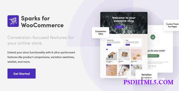 Sparks for WooCommerce v1.1.4  Plugins-尚睿切图网