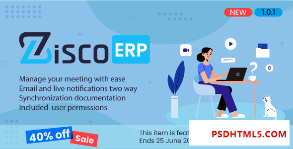 Zoom Meeting for ZiscoERP v1.0.1 Plugins-尚睿切图网