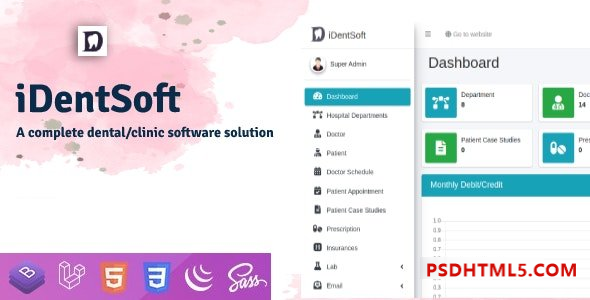 iDentSoft v1.2.0 - 牙科/诊所软件解决方案 插件-尚睿切图网