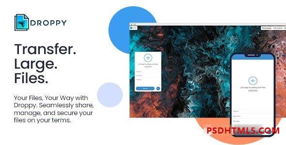 Droppy v2.5.2 – 在线文件传输与共享 – nulled插件-免激活插件-破解版-尚睿切图网