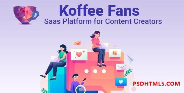 Koffee Fans v1.0.4 – 面向内容创作者的 Saas 平台 – nulled插件-免激活插件-破解版-尚睿切图网