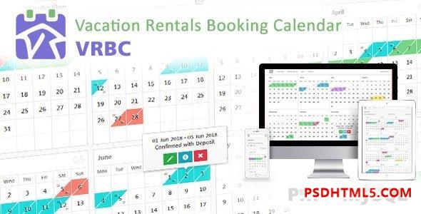 Vacation Rentals Booking Calendar – 9 June 2023 Plugins-尚睿切图网