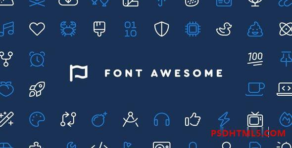 Font Awesome Pro v6.4.2 插件-尚睿切图网