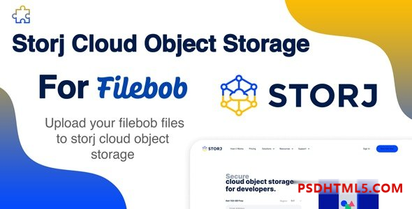 Storj Cloud Object Storage Add-on For Filebob v1.0 Plugins-尚睿切图网