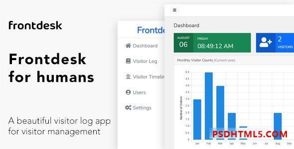 Frontdesk v5.0 – 访客管理系统插件-尚睿切图网