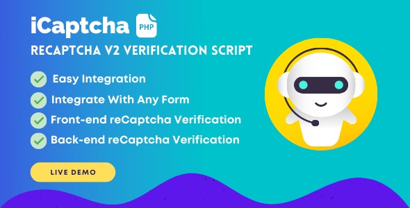 iCaptcha v1.0 - 前端-后台reCaptcha验证插件-尚睿切图网