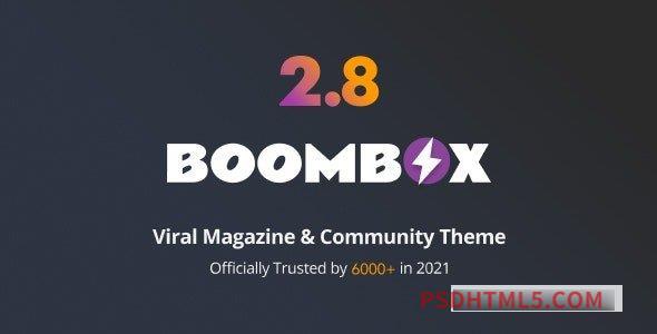 BoomBox v2.8.5 - Viral Magazine wordpress主题-WordPress Theme-尚睿切图网