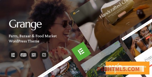 Grange v1.0 – Farm, Bazaar – Food Market wordpress主题-WordPress Theme-尚睿切图网