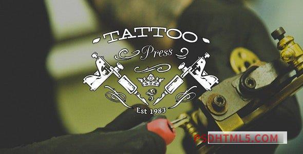 TattooPress v3.4.2 - A wordpress主题-Wordpress Theme for Ink Artists-尚睿切图网