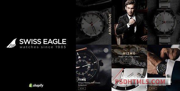 Swiss Eagle v1.9.1 – Shopify Watch Store-尚睿切图网