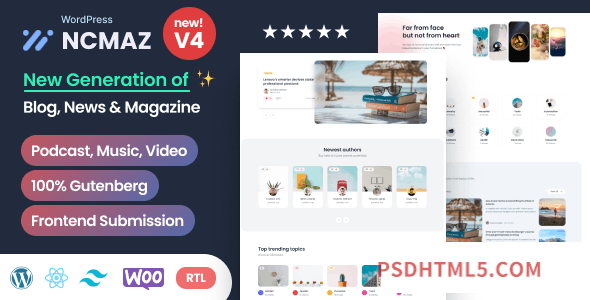 Ncmaz v4.2.0 - Blog Magazine wordpress主题-WordPress Theme-尚睿切图网