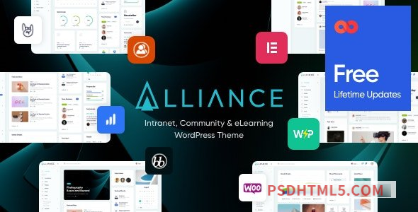 Alliance v3.0.0 - Intranet - Extranet wordpress主题-WordPress Theme-尚睿切图网