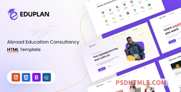 Eduplan - Education Consultancy HTML Template-尚睿切图网