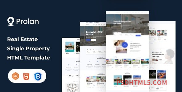 Prolan - Real Estate Single Property HTML Template-尚睿切图网