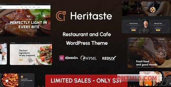 Heritaste v1.3 - Restaurant wordpress主题-WordPress Theme-尚睿切图网