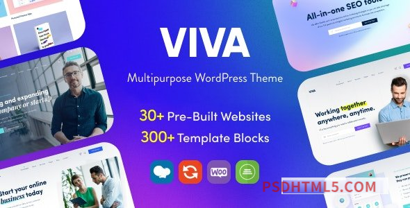 Viva v1.4 - Multi-Purpose wordpress主题-WordPress Theme-尚睿切图网