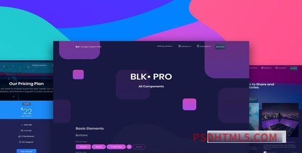 BLK• Design System PRO v1.0.0-尚睿切图网