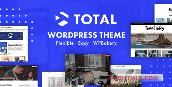 Total v5.7.0 - Responsive Multi-Purpose wordpress主题-WordPress Theme-尚睿切图网