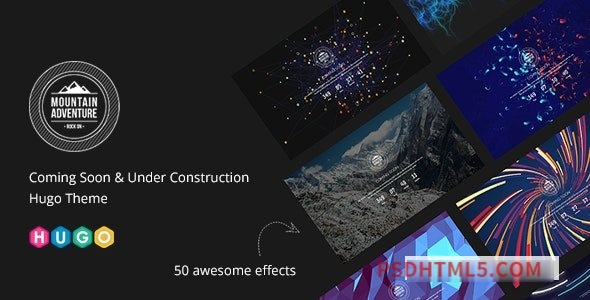 Mountain - Coming Soon - Under Construction Hugo Theme-尚睿切图网