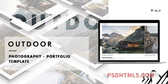 Outdoor v2.7 - Photography / Portfolio Template-尚睿切图网