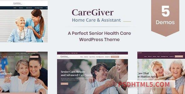 Giver v1.7 – Senior Care wordpress主题-WordPress Theme-尚睿切图网