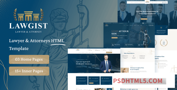 图片[1]-Lawgist - Attorney - Lawyers HTML Template-尚睿切图网