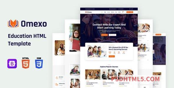 Omexo - Education HTML Template-尚睿切图网