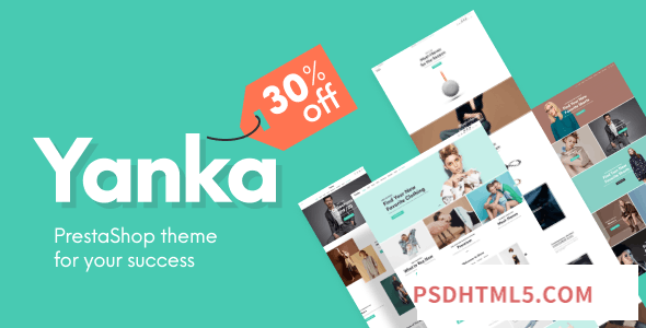 Yanka v1.7 - Fashion Multipurpose Prestashop Theme-尚睿切图网