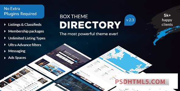 Directory v2.3 – Multi-purpose wordpress主题-WordPress Theme-尚睿切图网